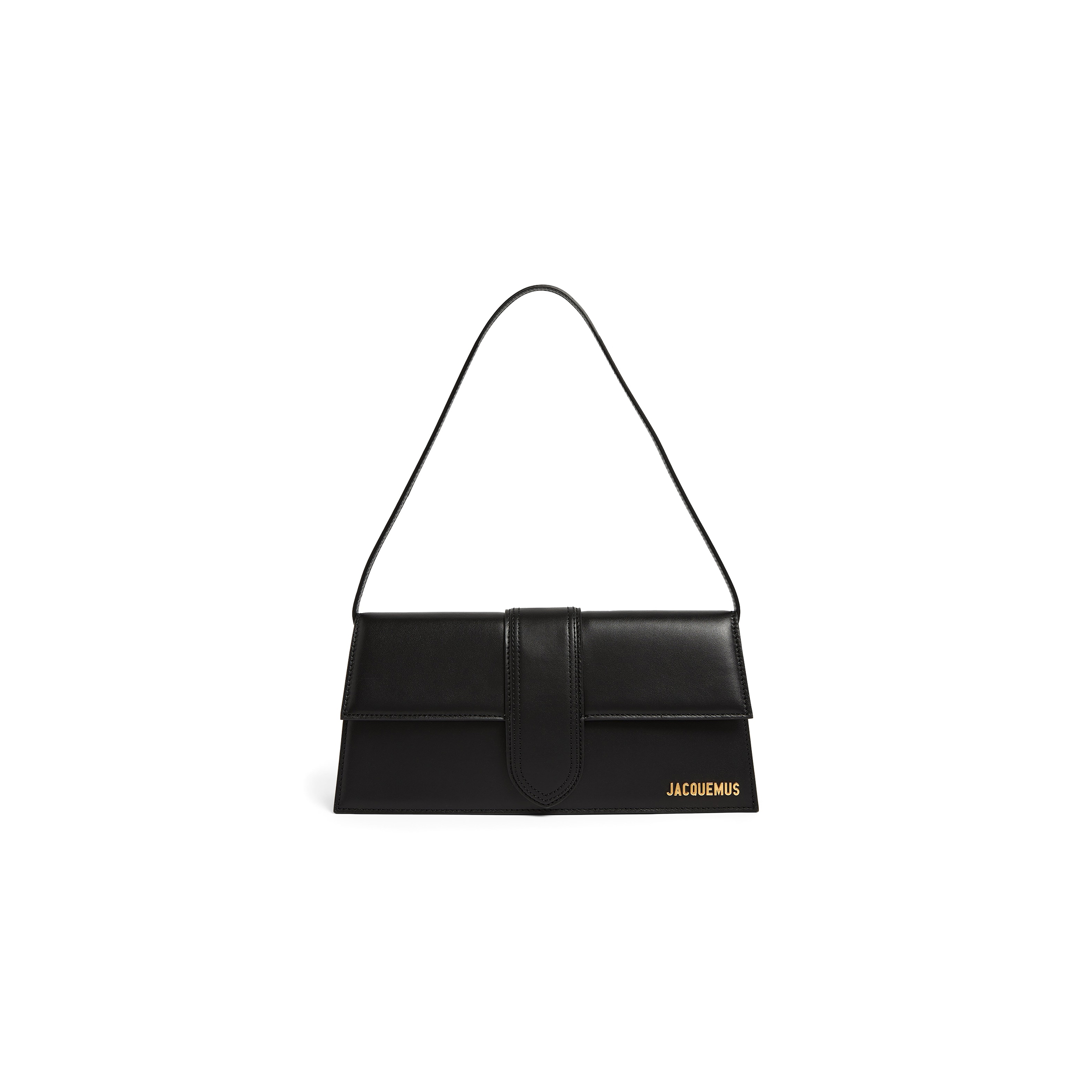 JACQUEMUS LEATHER LE BAMBINO LONG SHOULDER BAG 22E221BA013 (28*13*6cm)
